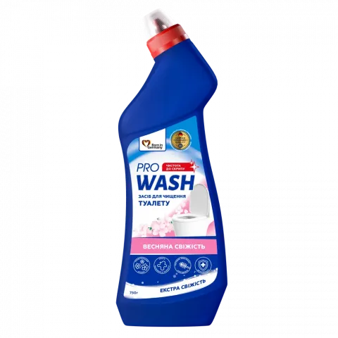 Засіб Pro Wash 750 г д/чищення унітазу Весняна свіжість