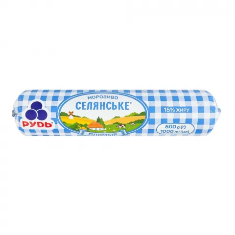 Морозиво Рудь 500 г Селянське