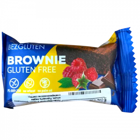 Кекс Bezgluten 50 г Брауні шок. б/глютену И618 (Польща)