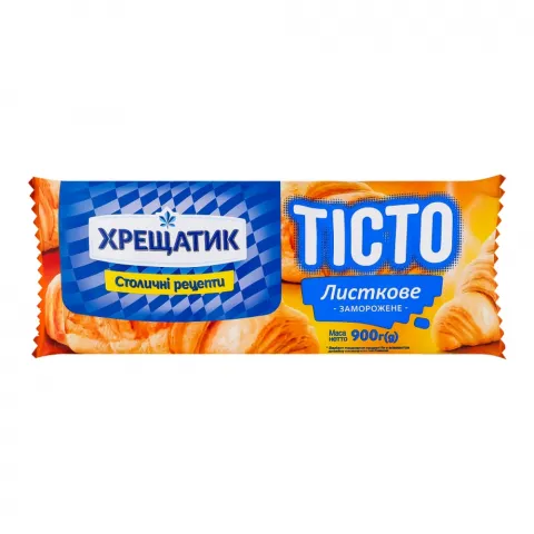 Тісто Хрещатик 900 г листкове