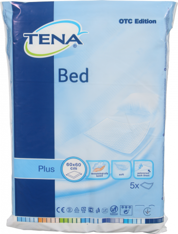 Пелюшки Tena 5 шт. Bed Plus 60х60 см
