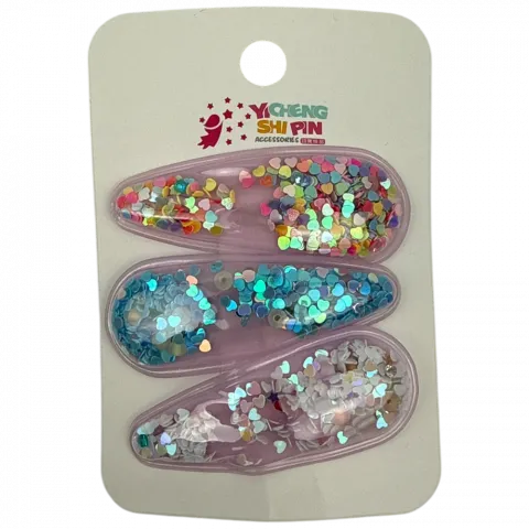 Заколки для волосся 3 шт. арт. 3205-2 И087