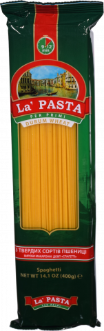 Макарони La Pasta 400 г Спагеті