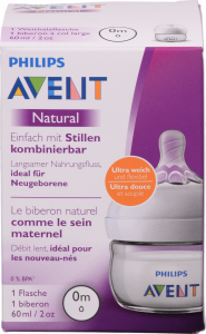 Пляшечка д/годування AVENT Natural 60 мл 1 шт. SCF039_17