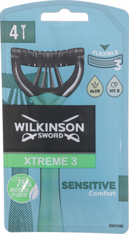 Станок д/гоління однораз. Wilkinson Sword Xtreme3 Sensitive 4 шт.