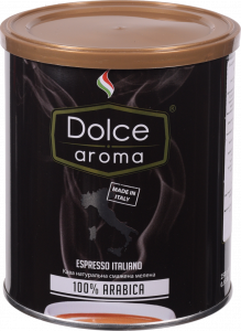 Кава Dolce Aroma 250 г мел. 100 Арабіка з/б (Італія) И554