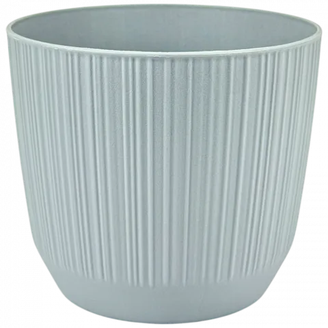 Горщик д/квітів PP Ryfo 13 см світло-сірий DRF130-443U И699 (Польща)