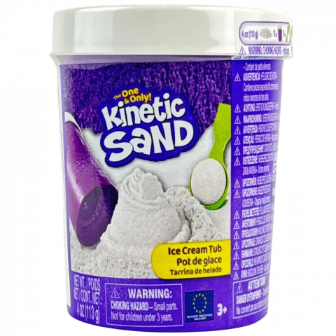 Ігровий набір піску д/творчості KineticSand Відерце морозива 71679 в асорт.