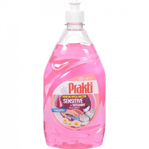 Засіб д/посуду Dr.Prakti 650 мл Sensetive and Vitaminy