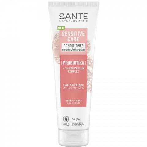 Кондиціонер д/волосся Sante Sensitive Care 150 мл д/захисту чутливої шкіри голови з пробіотиками