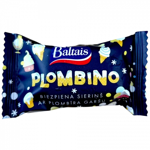 Сирок глаз. Baltais 38г Plombino зі смак.пломбіру (Латвія)