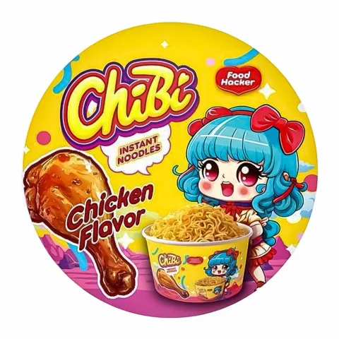 Локшина ChiBi 85 г стак. зі смаком курки