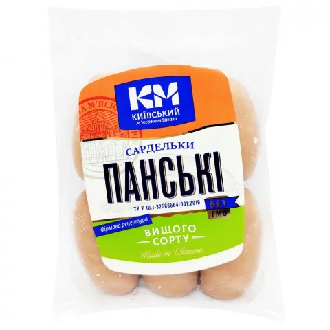 Сардельки КМК Панські н/о в/ґ ваг.