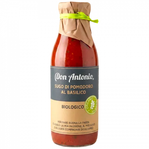 Соус Don Antonio 500г з базиліком орг. И717 (Італія)