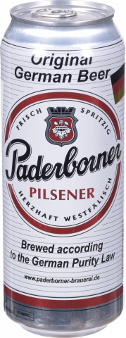 Пиво Падерборнер 0,5 л жб Пілснер