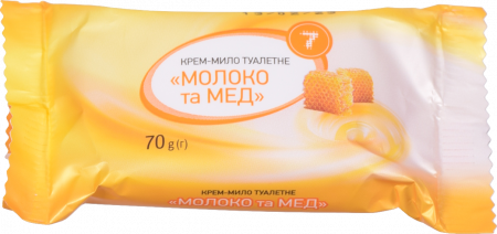 Крем-мило 7` 70 г Молоко та мед`