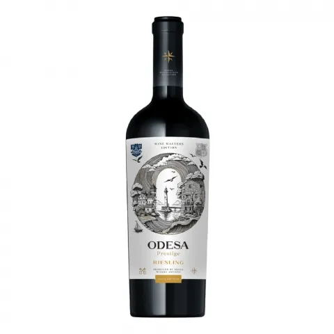 Вино Odessa Prestige Рислінг 0,75 л сух. біле