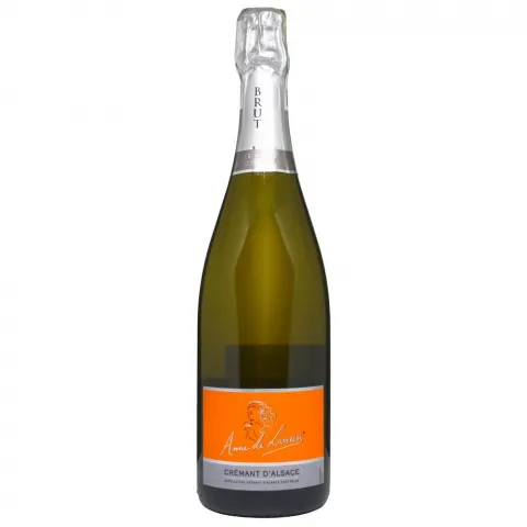 Вино ігристе Anne deLaweiss Cremant 0,75л брют12 Франція