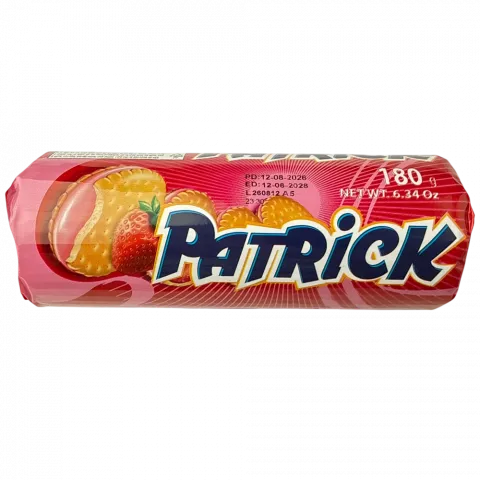 Печиво PATRICK 180г з полун.кремовою начин. И367 (Іспанія)