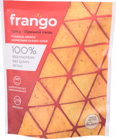 Хумус-снек Frango 40 г пряний смак