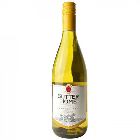 Вино Sutter Home Chardonnay 0,75л біле сухе 13,5 (США)