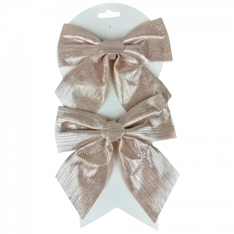 Набір бантів 2 шт 1515 см рожеві арт. SF2025044 9245 И934