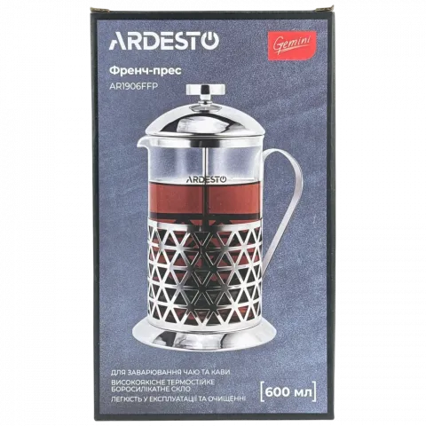Френч-прес Ardesto Gemini Fasano 600мл AR1906FFP