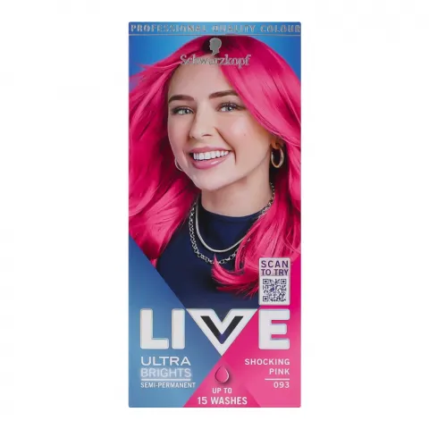 Фарба д/волосся Live Colour  XXL 93 Шокуючий рожевий