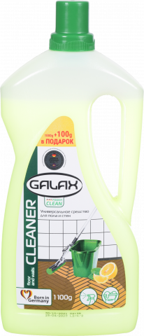 Засіб Galax 1100 г das Power Clean д/миття підлоги та стін Універсальний