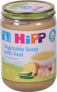 Суп Hipp 190 г Овочевий з ніжною телятиною 7983