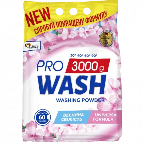 Порошок д/прання ProWash 3000 г універсальний Весняна свіжість