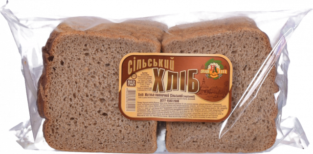 Хліб НД Сільський житньо-пшеничний на заквас. 400 г