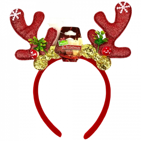 Обруч новорічний Ріжки арт. 6504-4 И423