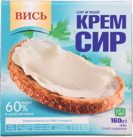 Крем-сир Вись 160 г 60