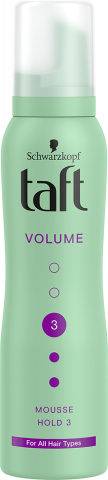 Піна д/волосся Taft True Volume фіксація 3