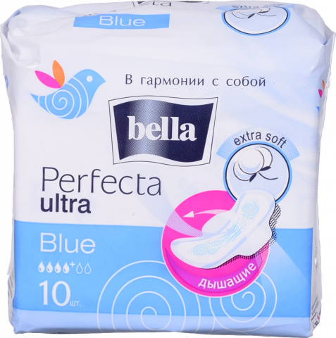 Прокладки Bella 10 шт. Perfecta Ultra Blue