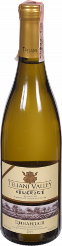 Вино Теліані Велі Цинандалі 0,75 л марочне сух. біле