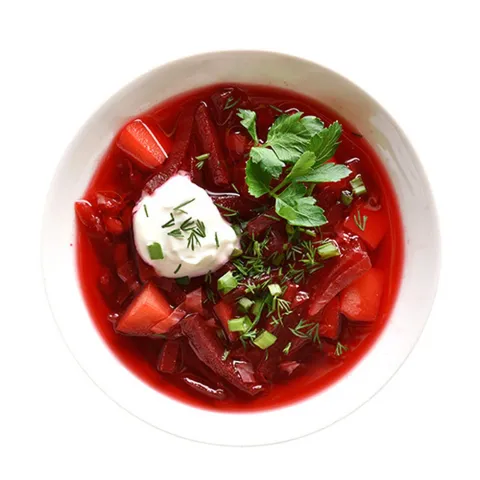 Борщ Український з квасолею ваг. Кулінар.