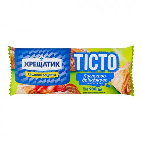 Тісто Хрещатик 900 г листково-дріджове