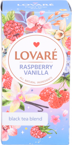 Чай Lovare 24 шт. Raspberry Vanilla
