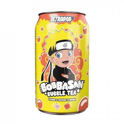 Напій ULTRA POP 0,33л Naruto Маракуйя/Лічі з/б (Франція)