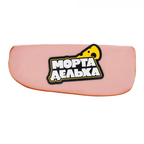Ковбаса варена Мортаделька в/ґ н/о в/п порц.виріб ваг.