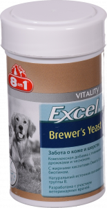 Вітаміни 8in1 Excel Brewers Yeast д/собак та котів 140 табл. Пивні дріжджі 660469