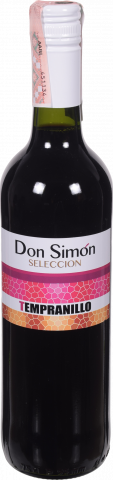 Вино Дон Сімон Темпранільо 0,75 л сух. червон. 12,5