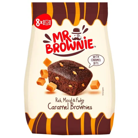 Мафіни Mr Brownie 200 г Карамель (Іспанія)
