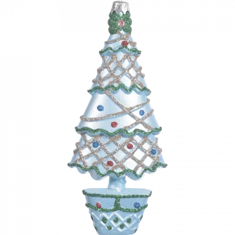 Прикраса ялинкова Фігурка пластик Ялинка 19 см 3415