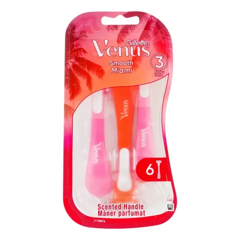 Станок однораз. д/гоління Gillette Venus Miami Vibes 6 шт.