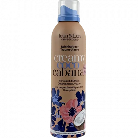 Піна-мус д/душу Jean and Len 200 мл Кокос та вівсяне молоко