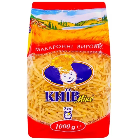 Макарони Київ-Мікс 1 кг Локшина