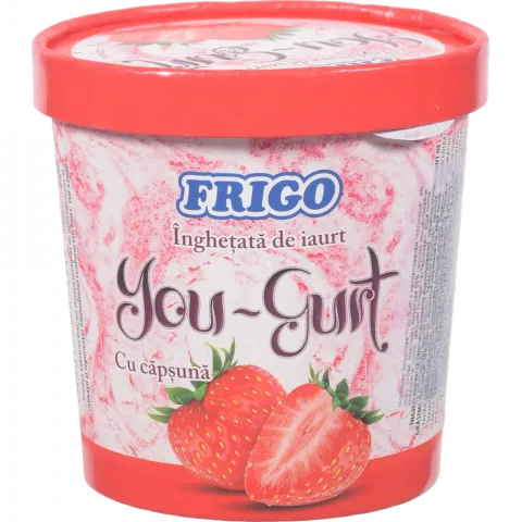 Морозиво FRIGO 300 г Йо-гурт` Полуниця (Молдова) И391`